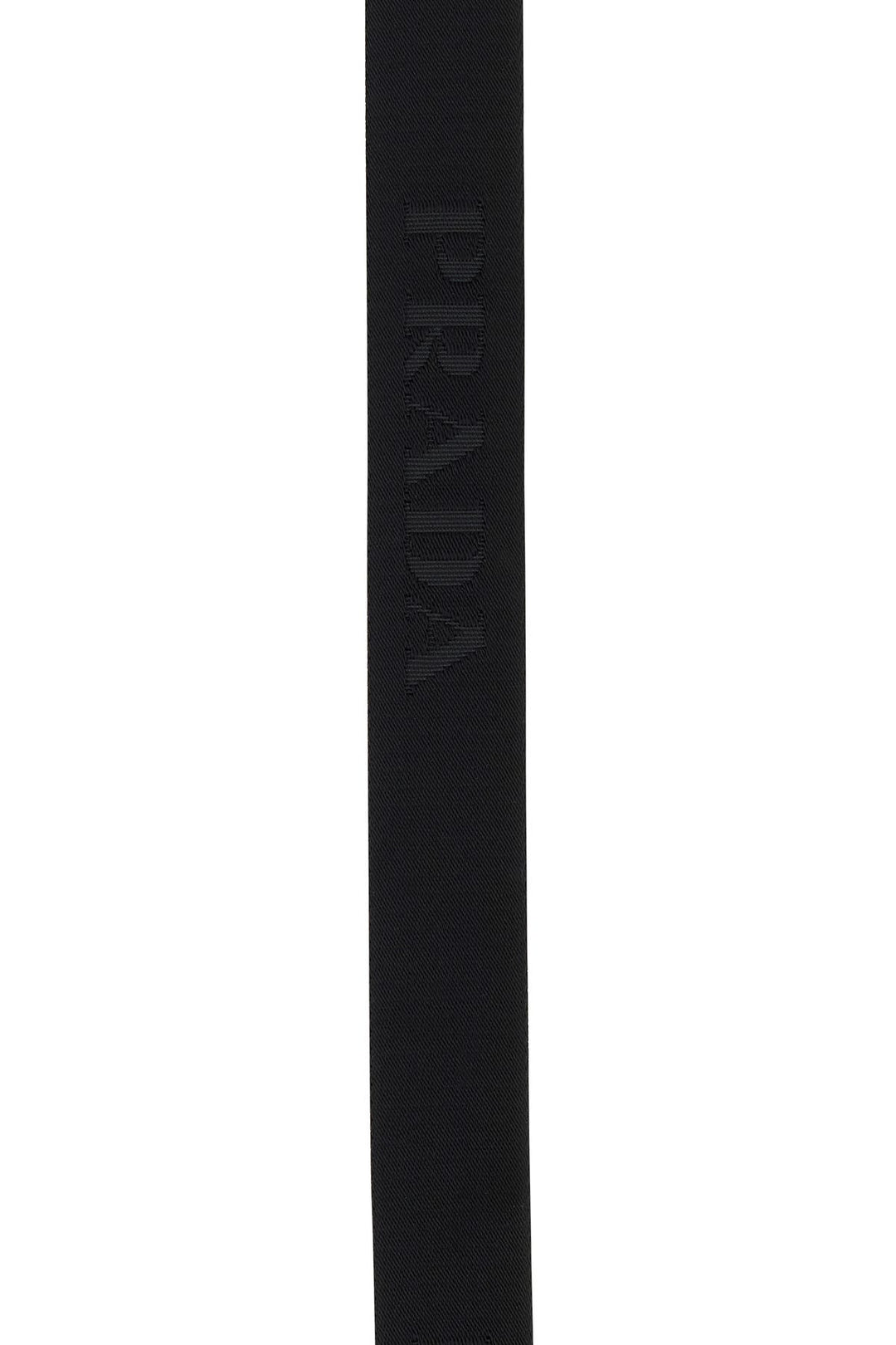 Black fabric belt