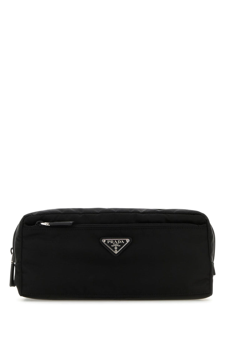 Black Re-Nylon beauty case