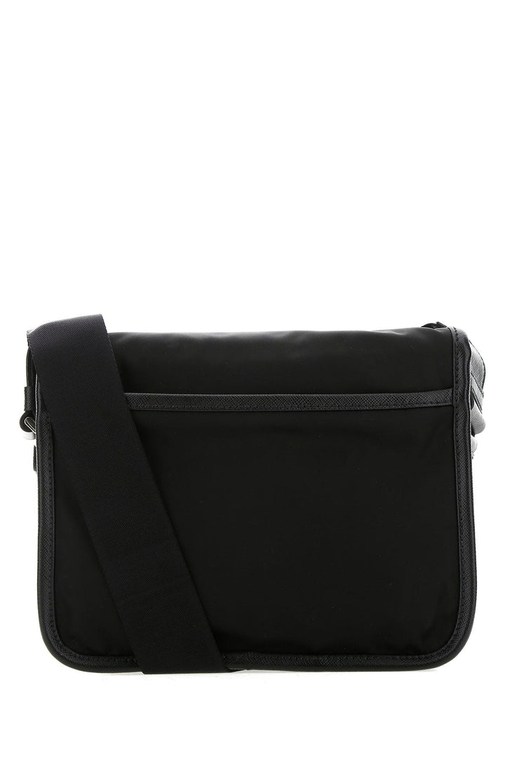 Black Re-Nylon crossbody bag