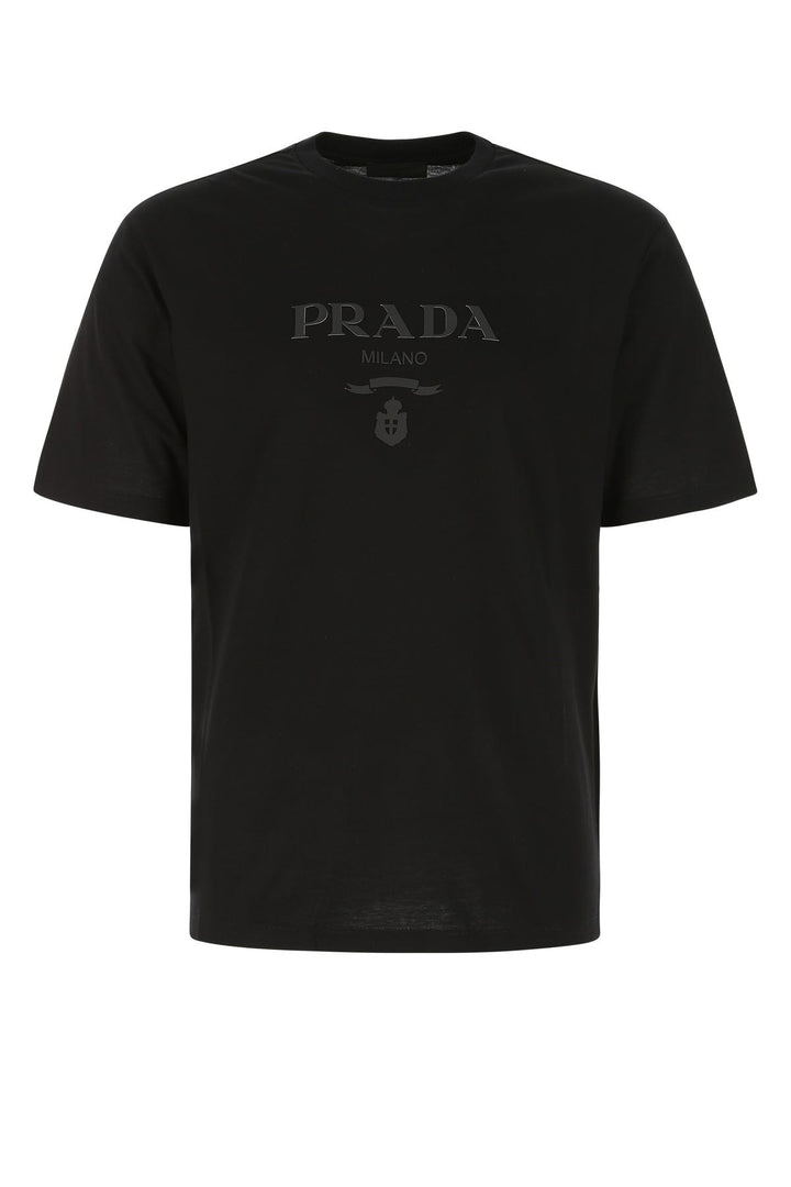 Black cotton t-shirt