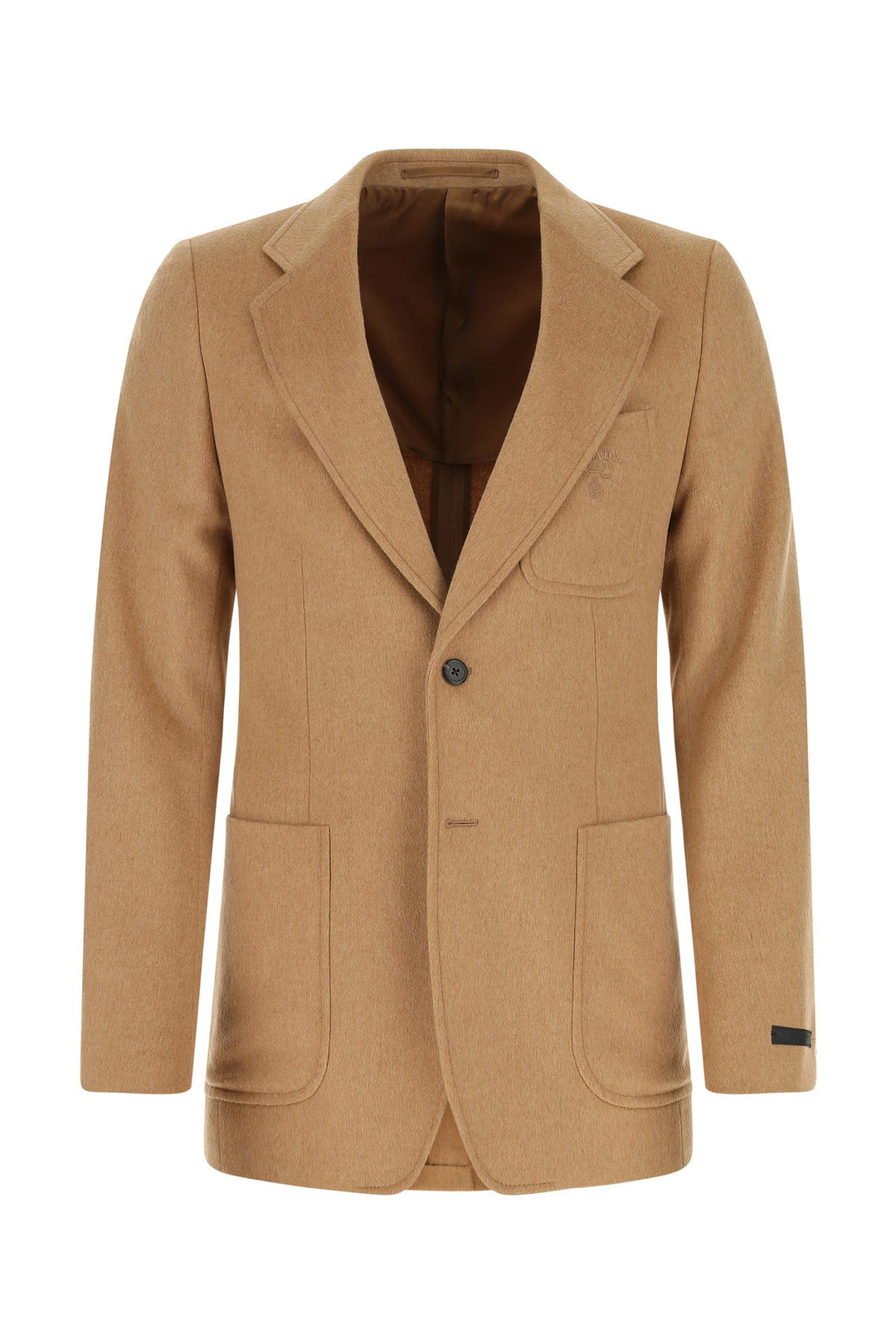 Beige wool blazer