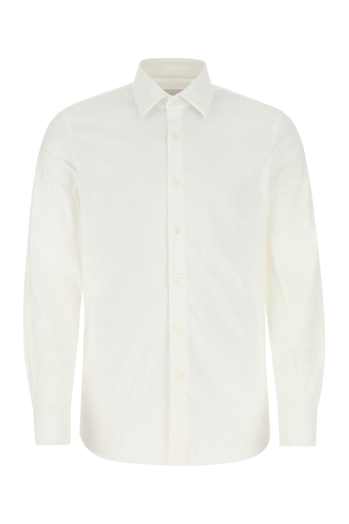 White poplin shirt