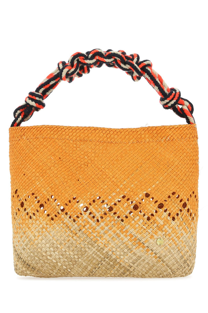 Multicolor straw Fiji handbag