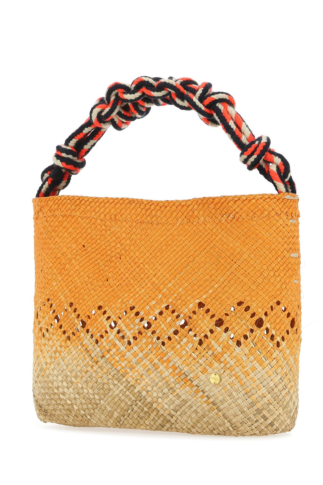 Multicolor straw Fiji handbag