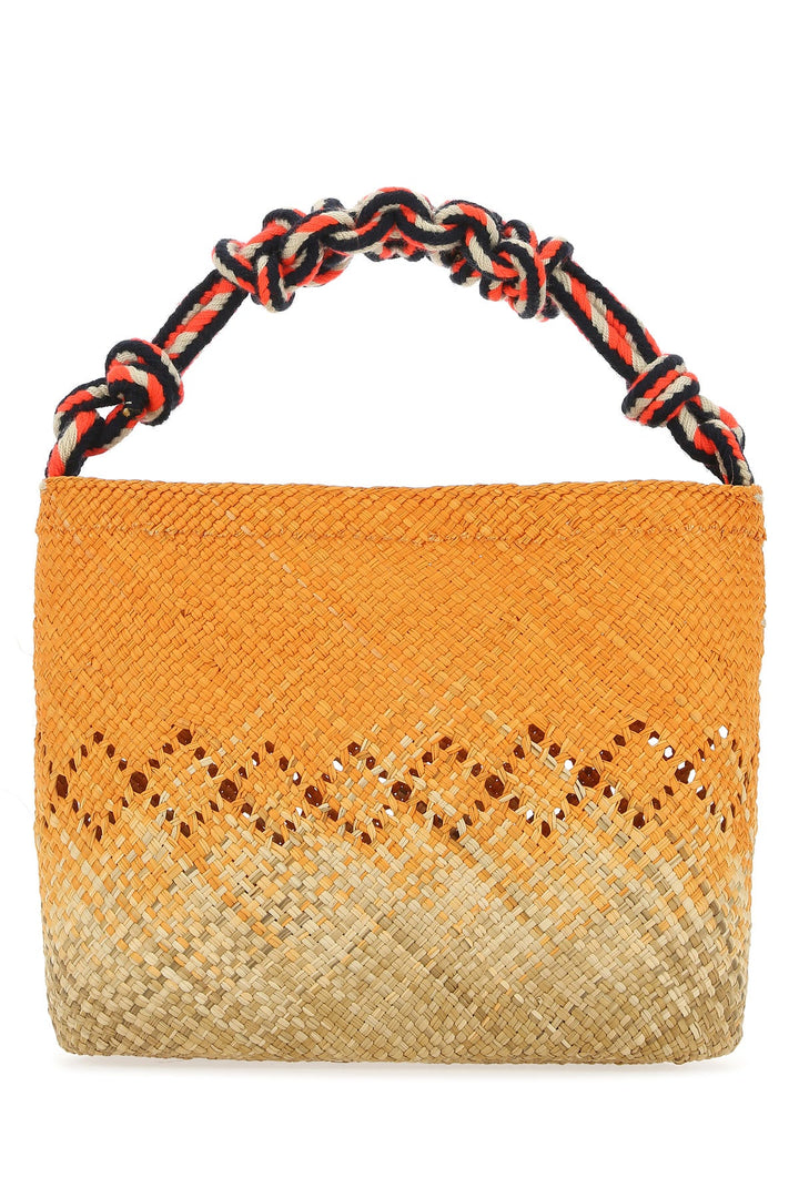 Multicolor straw Fiji handbag