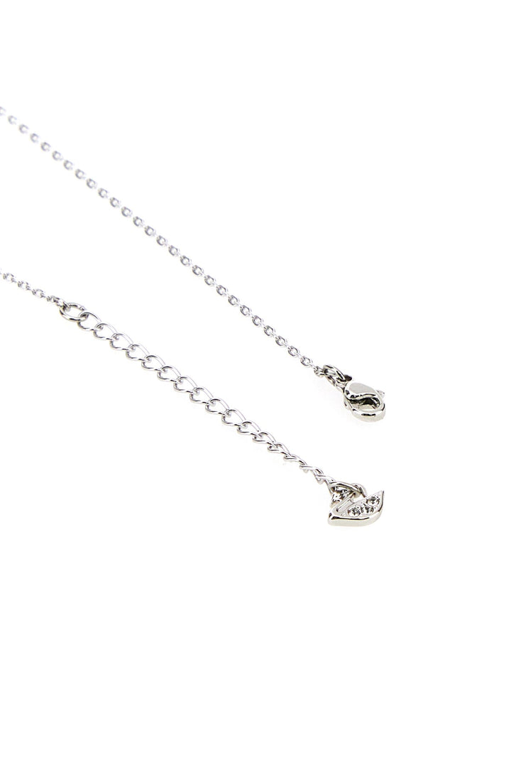 Silver metal necklace