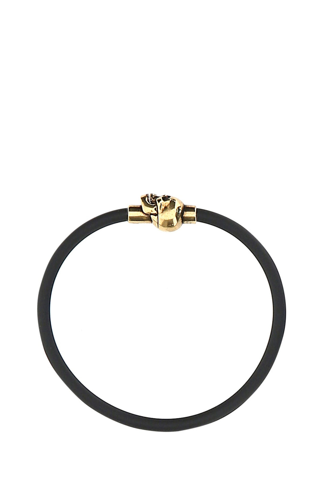 Black rubber bracelet