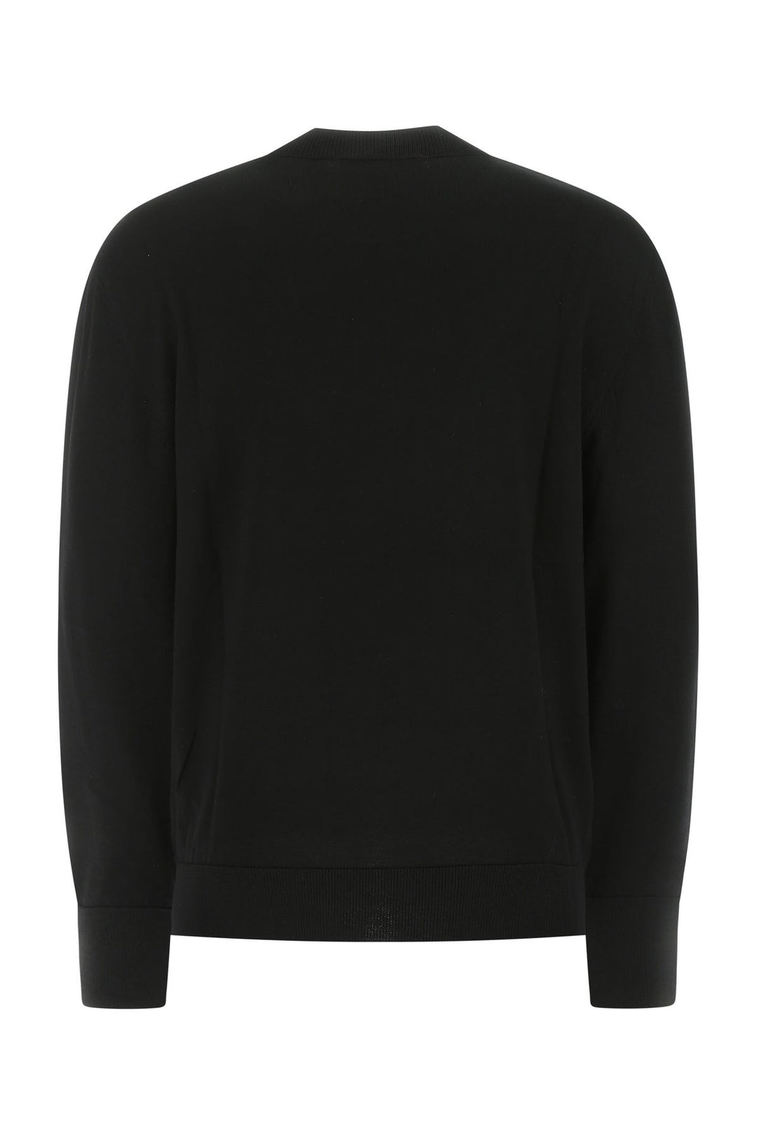 Black wool sweater