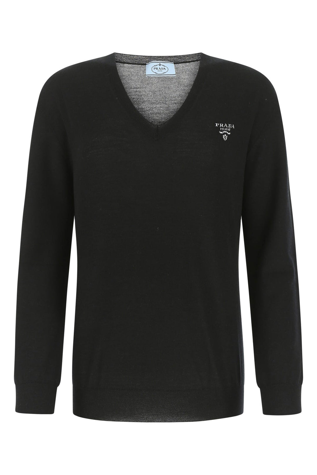 Black cashmere blend sweater