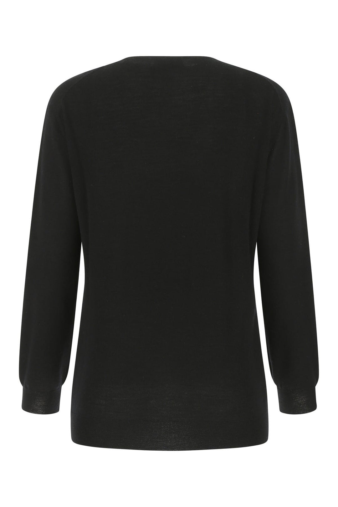 Black cashmere blend sweater