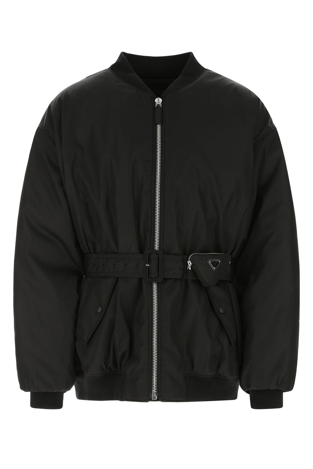 Black Re-Nylon padded jacket