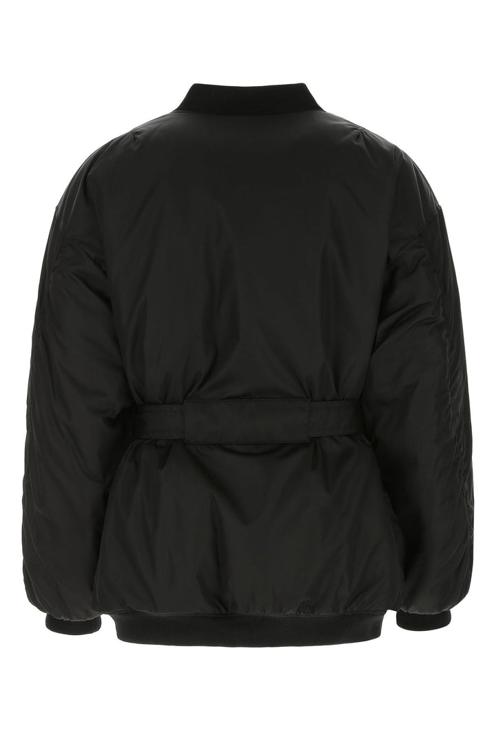 Black Re-Nylon padded jacket