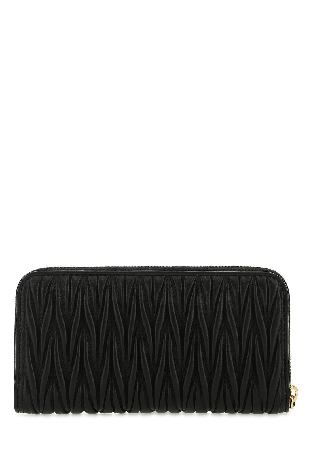 Black nappa leather wallet