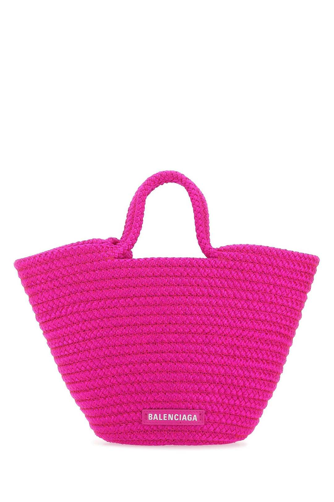 Fuchsia rope small Ibiza handbag