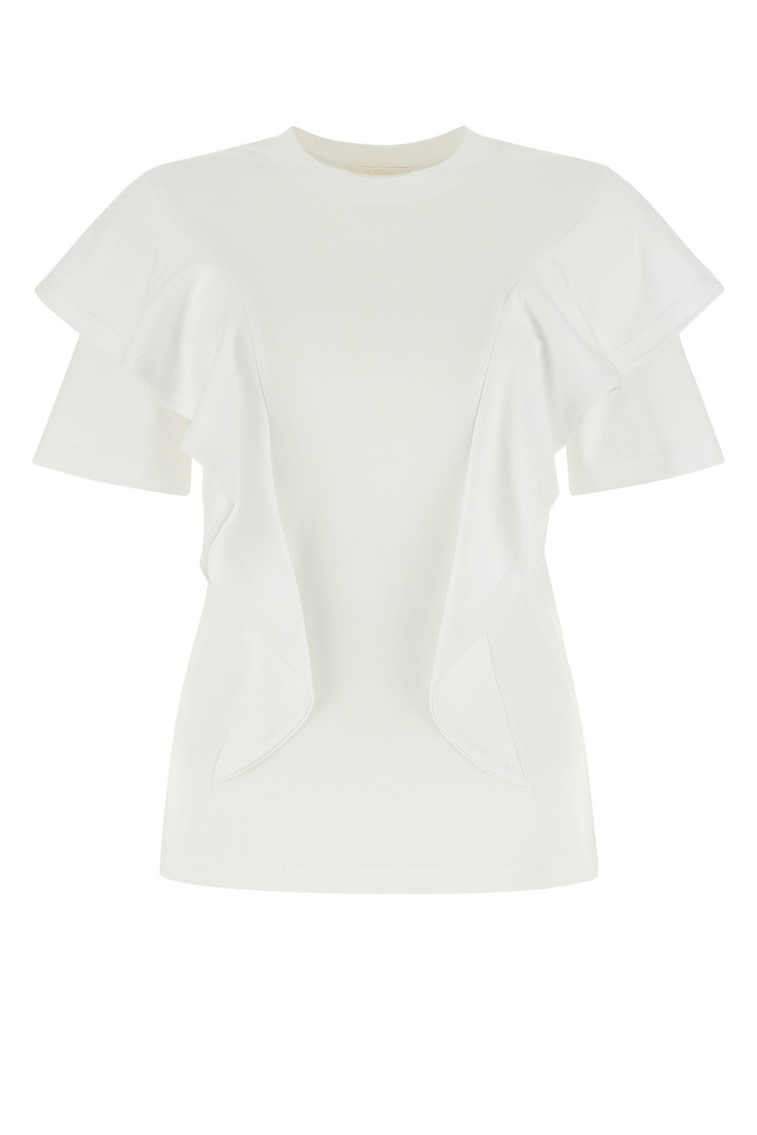 White cotton t-shirt