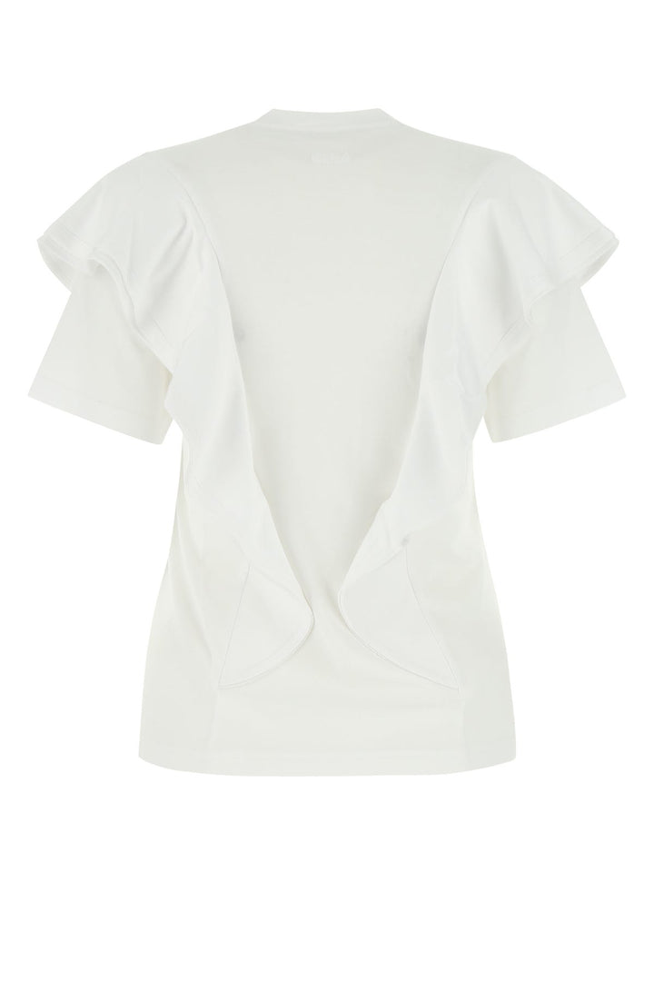 White cotton t-shirt