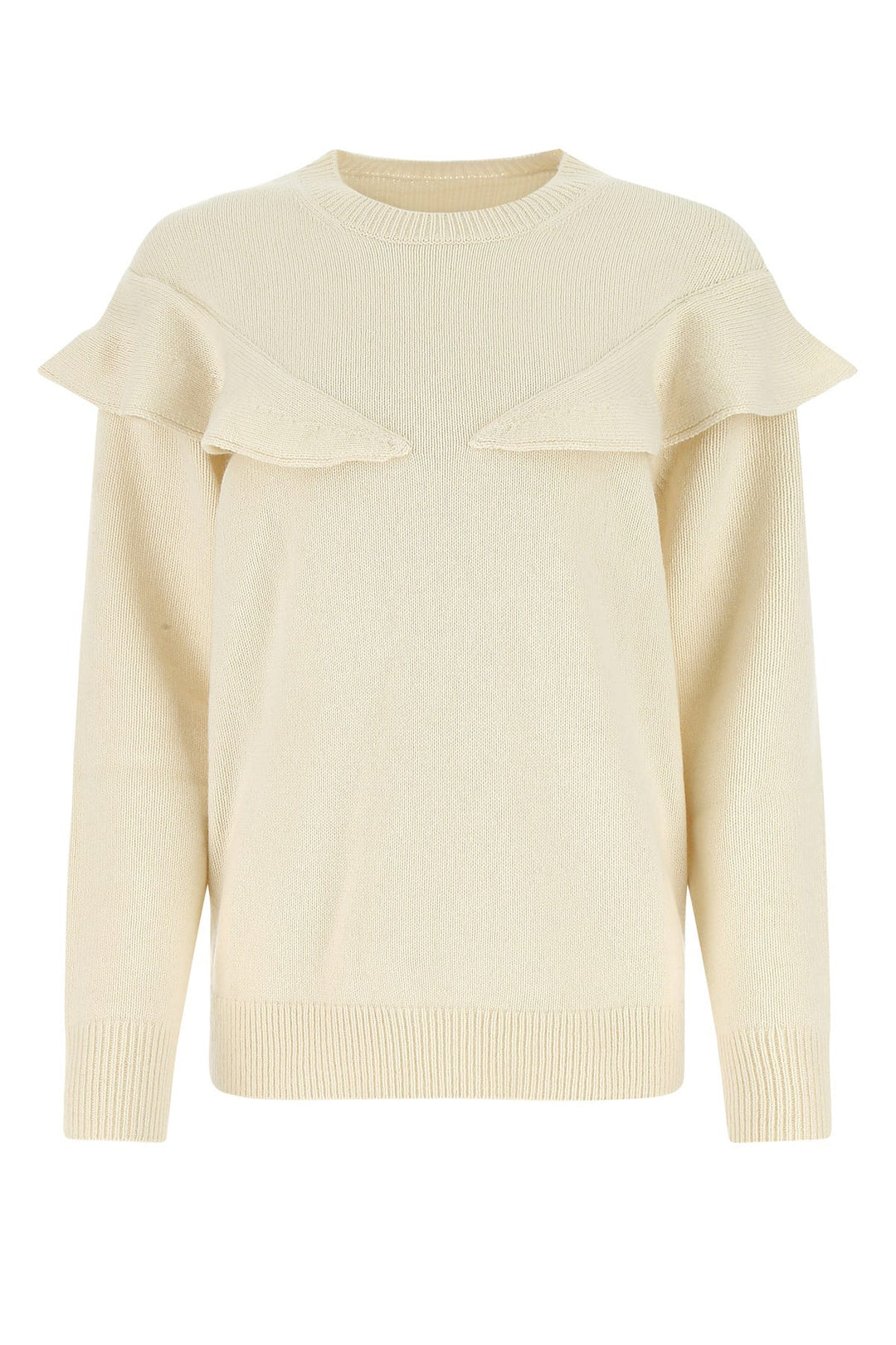 Ivory cashmere oversize sweater