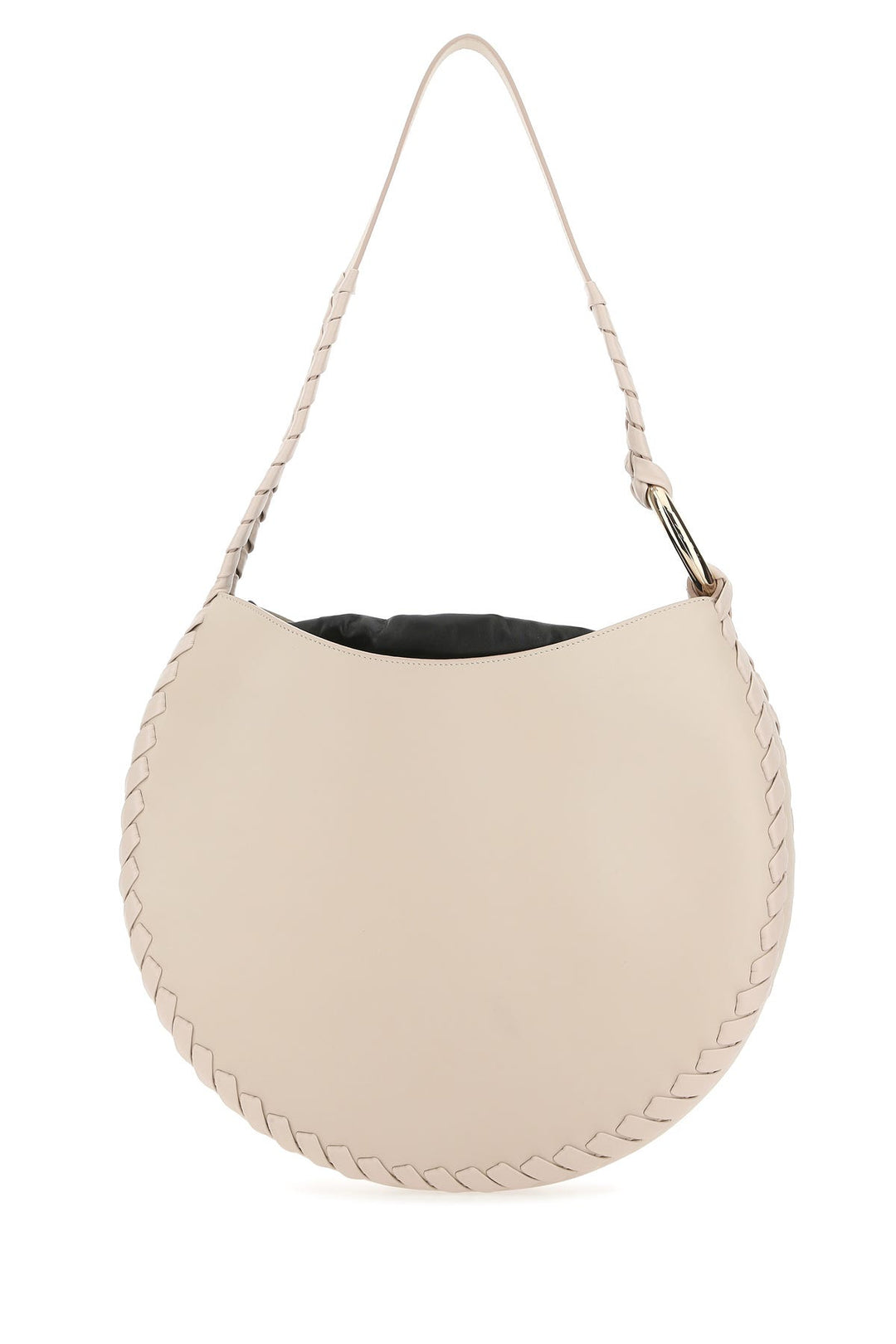 Ivory leather large Mate shoulder bag