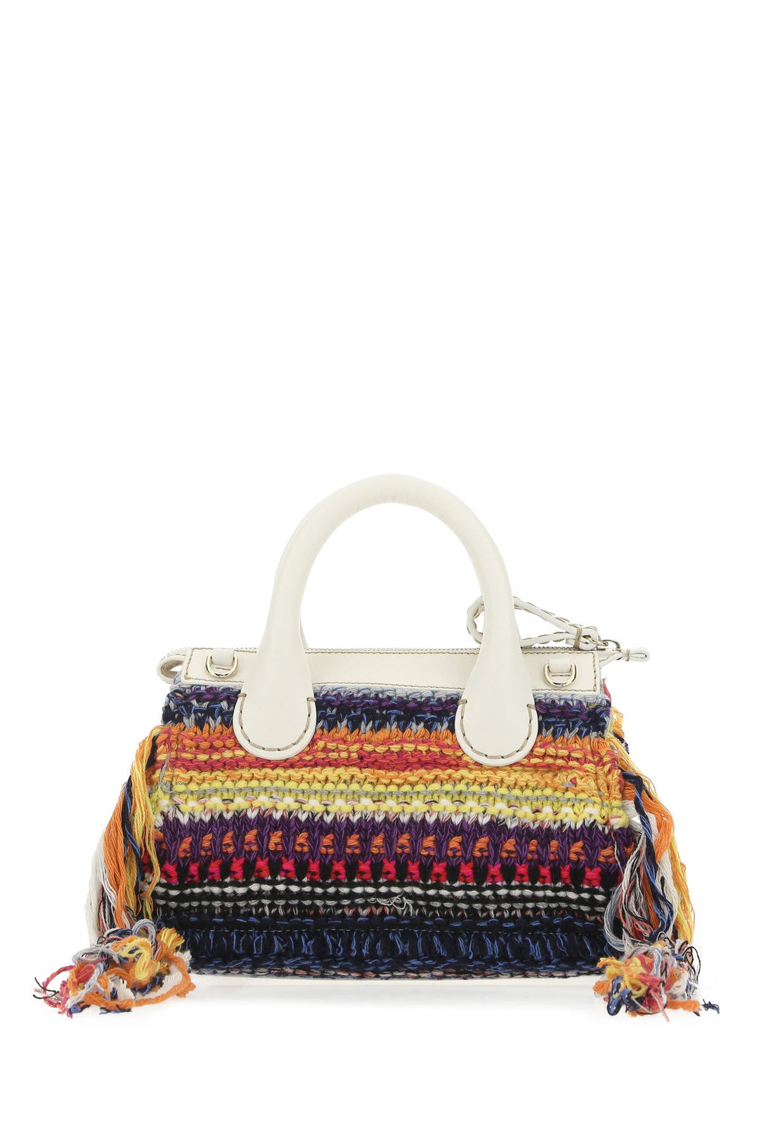 Multicolor fabric mini Edith handbag