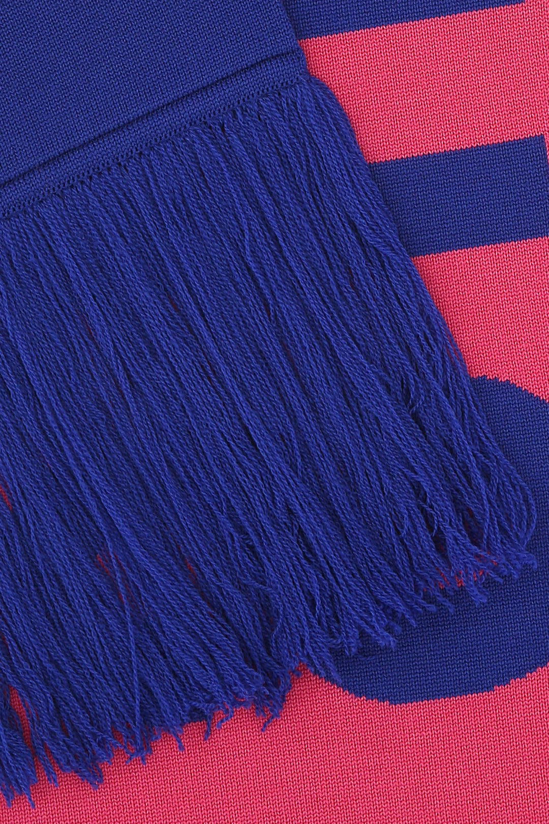 Embroidered wool scarf