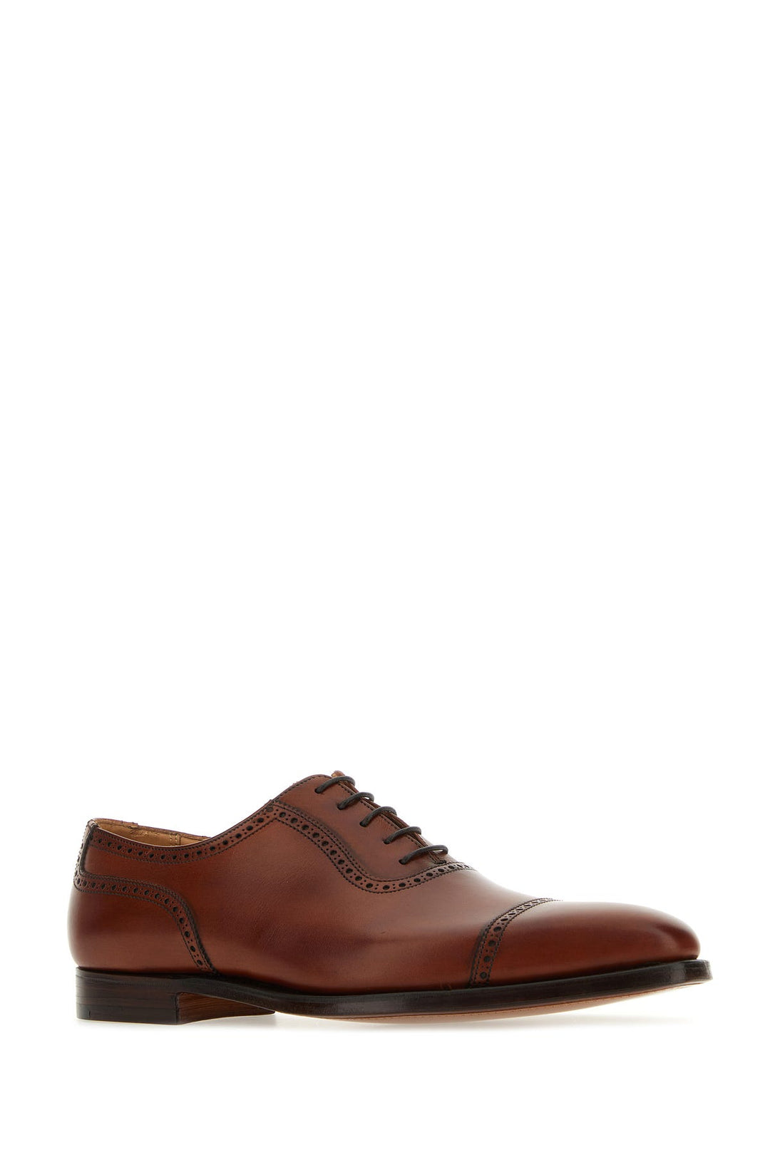 Caramel leather Westbourne lace-up shoes