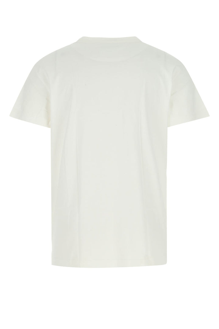 White cotton t-shirt set