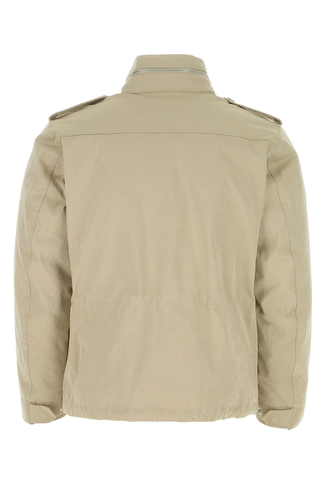 Sand polyester blend jacket