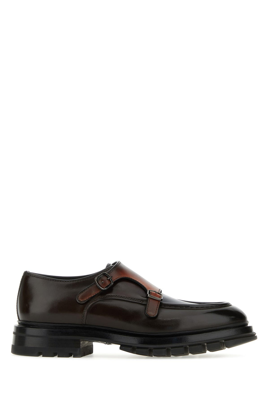 Multicolor leather loafers