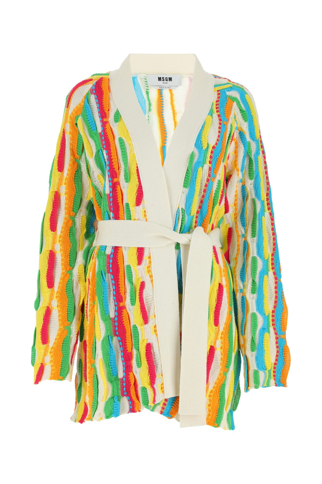 Multicolor cotton cardigan