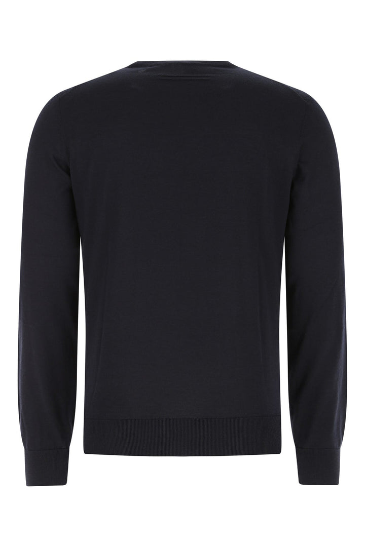 Midnight blue cashmere blend sweater