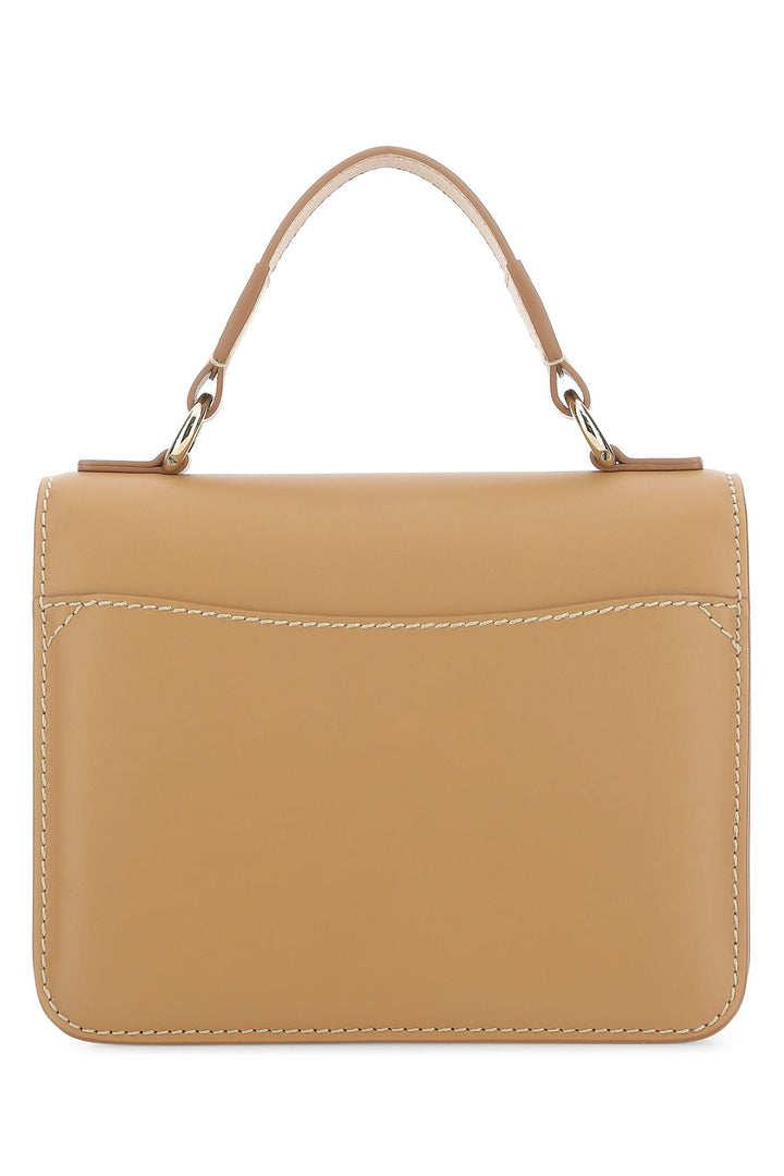 Camel leather small Kattie handbag