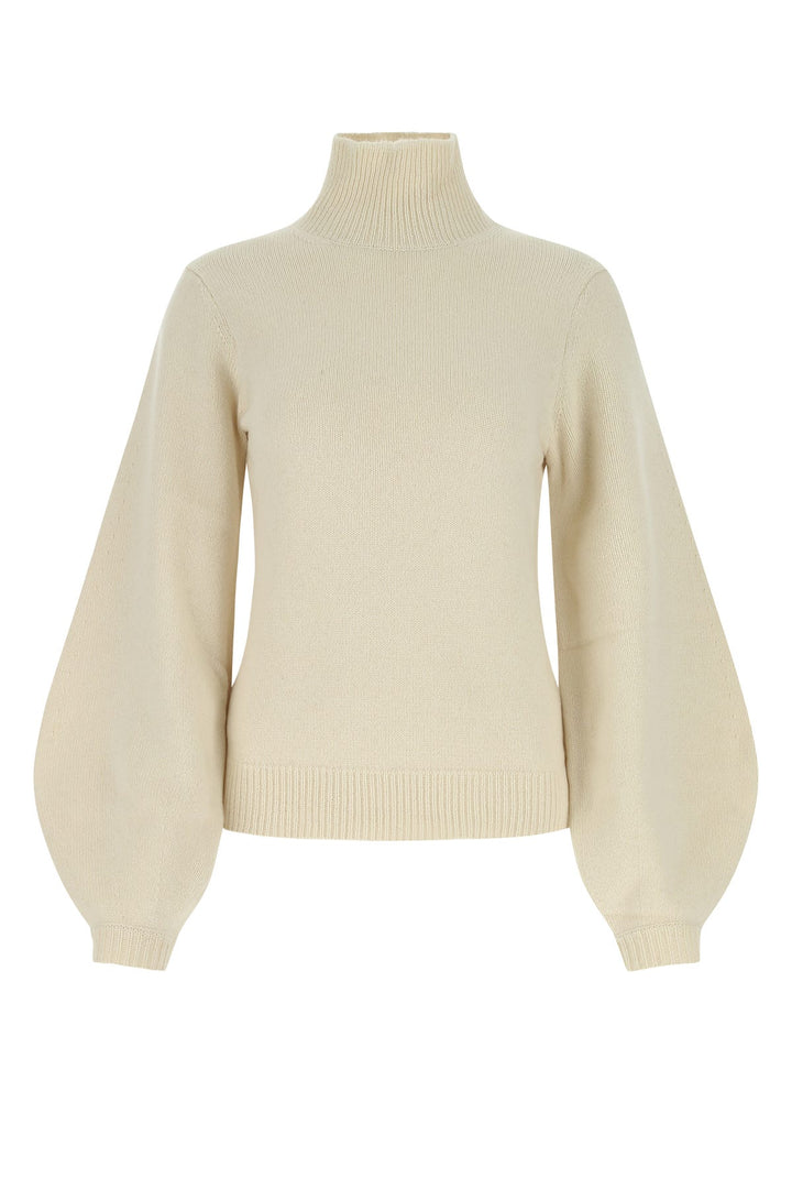 Sand cashmere sweater