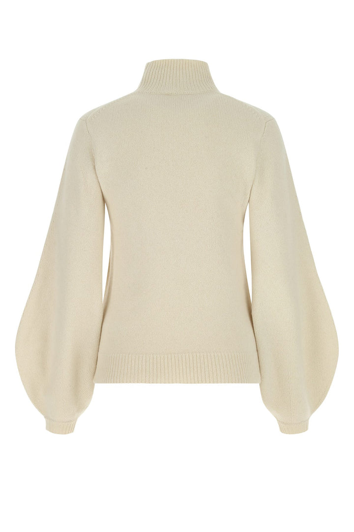 Sand cashmere sweater