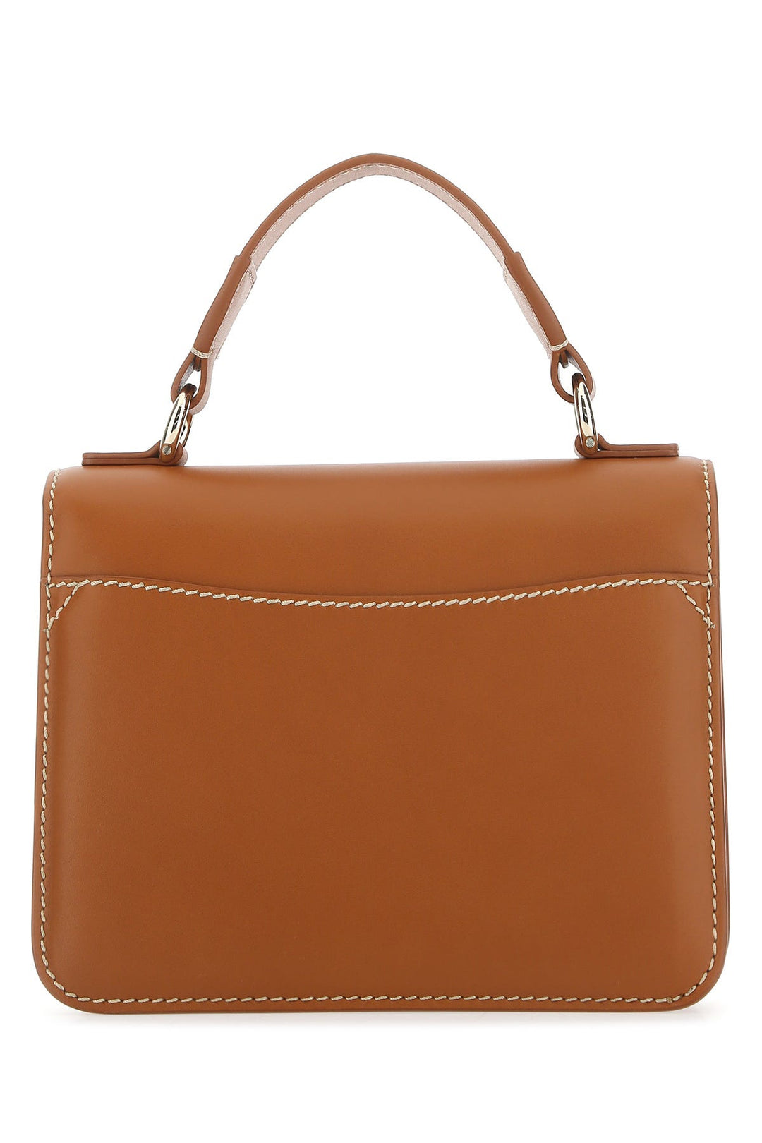 Caramel leather small Kattie handbag