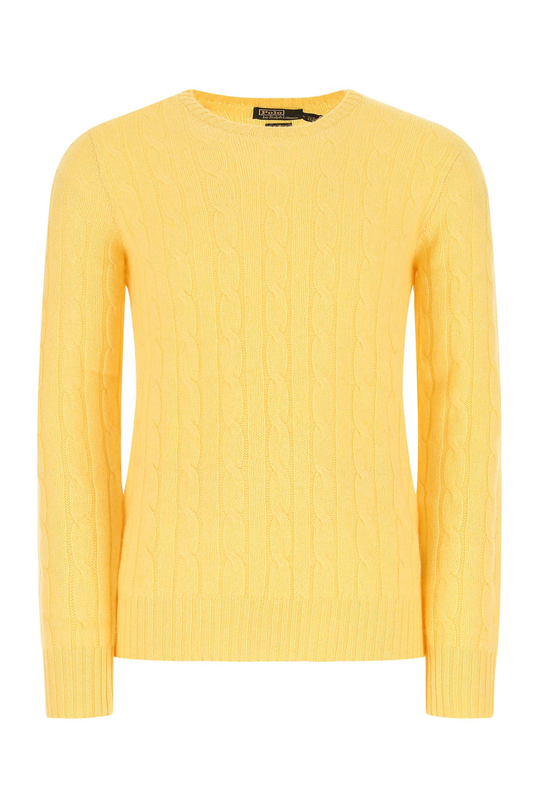 Yellow cashmere sweater