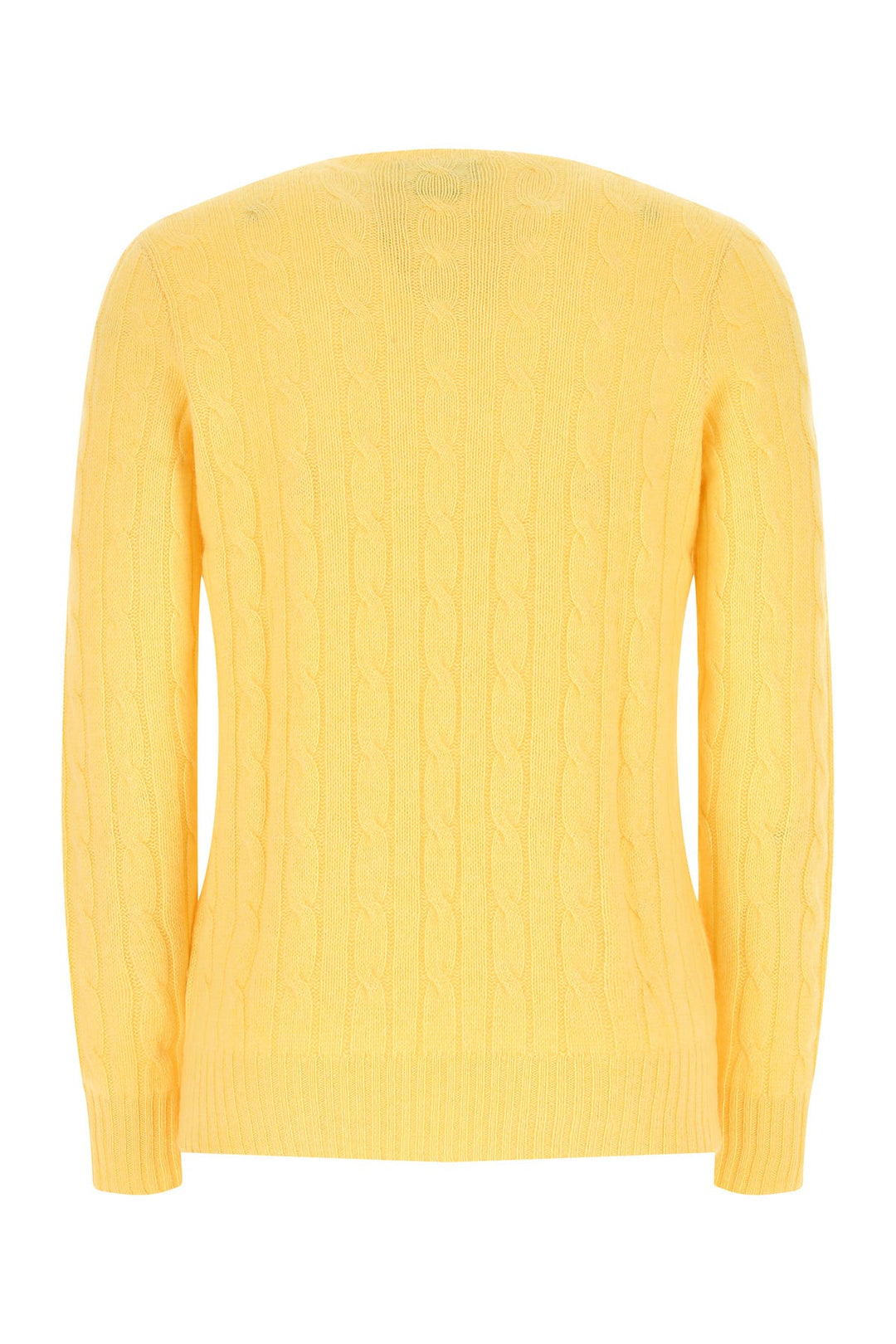 Yellow cashmere sweater