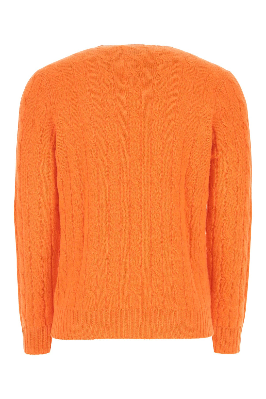 Orange cashmere sweater