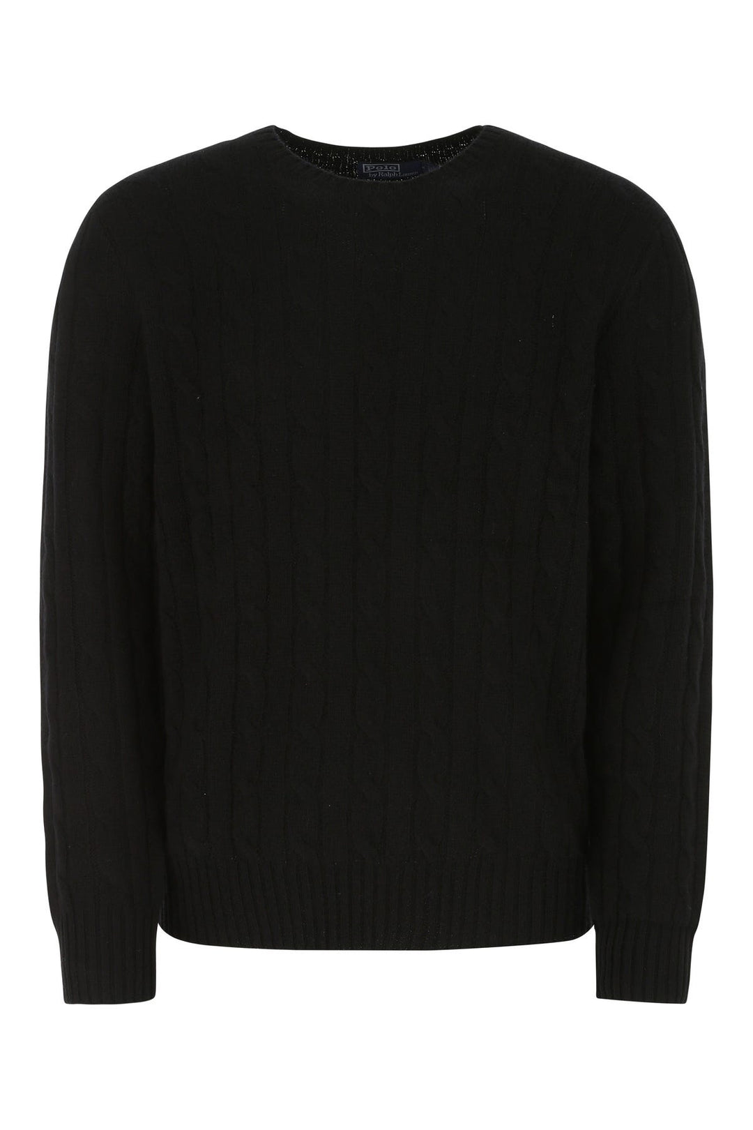 Black cashmere sweater