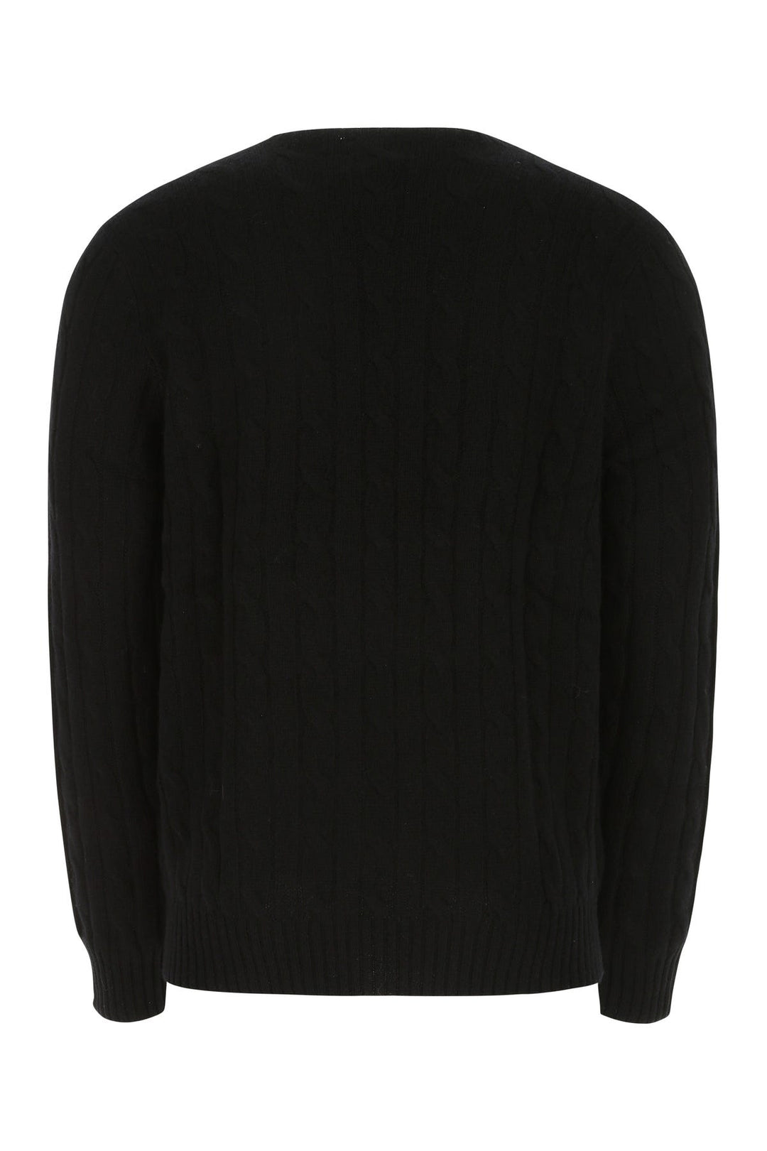 Black cashmere sweater