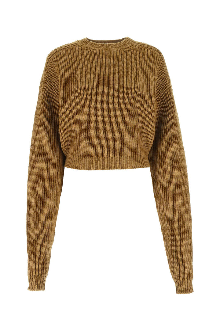 Brown wool sweater