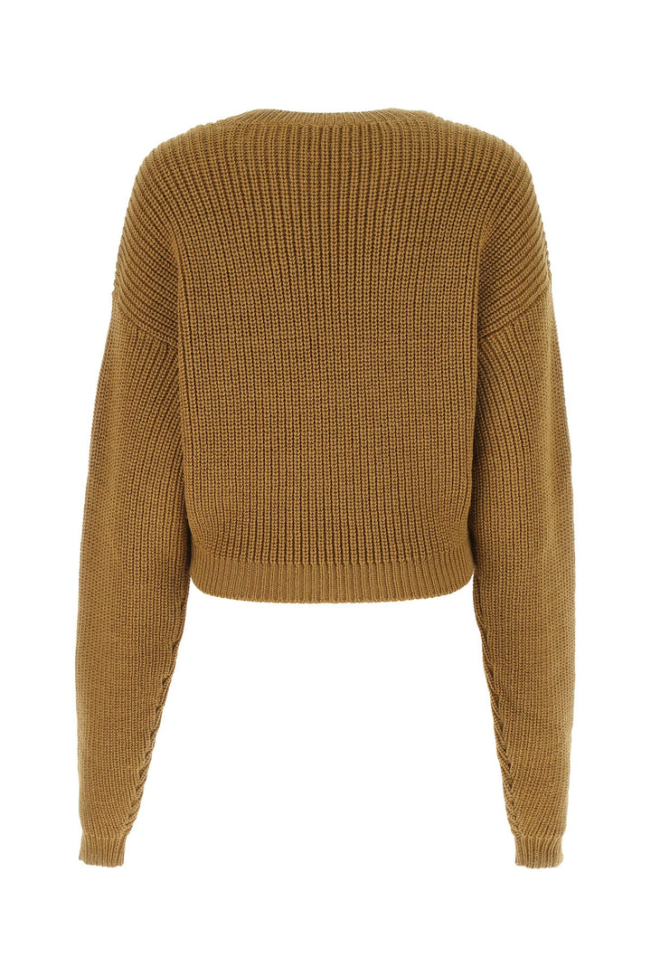 Brown wool sweater