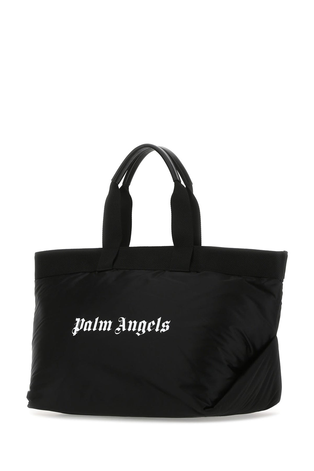 Black fabric shopping bag