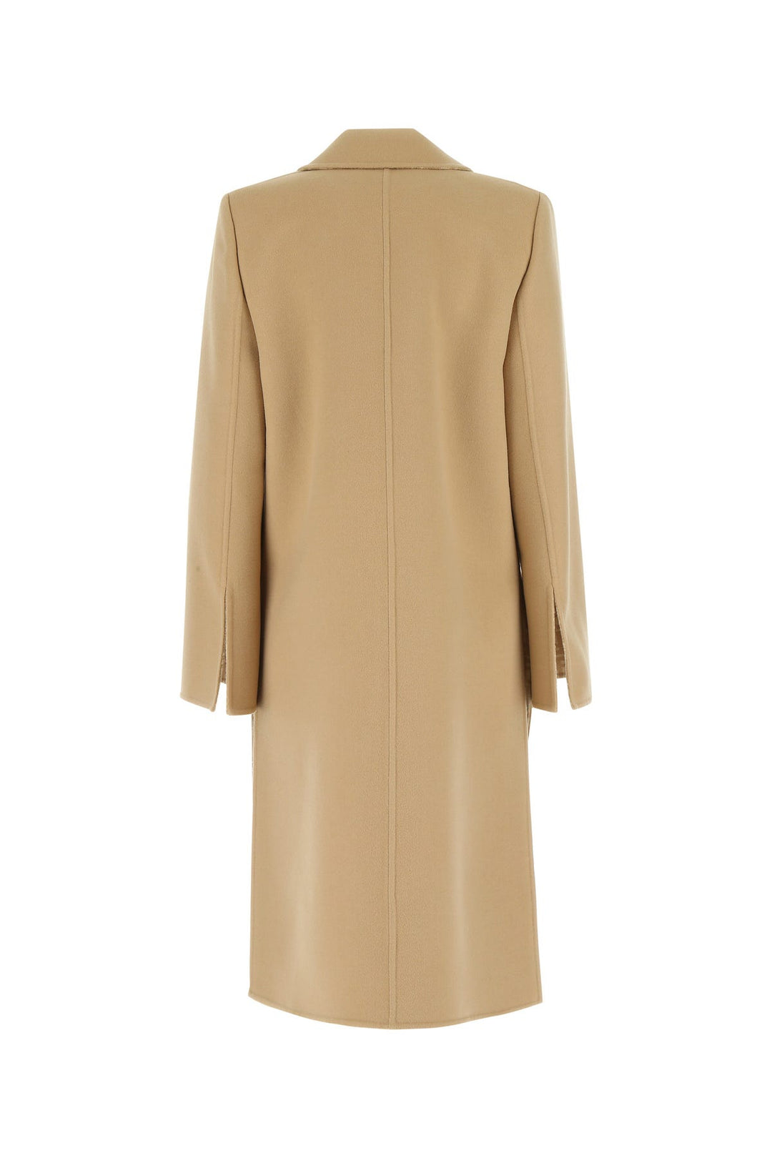 Camel wool blend coat