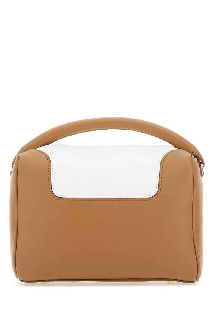 Two-tone leather Treasure handbag