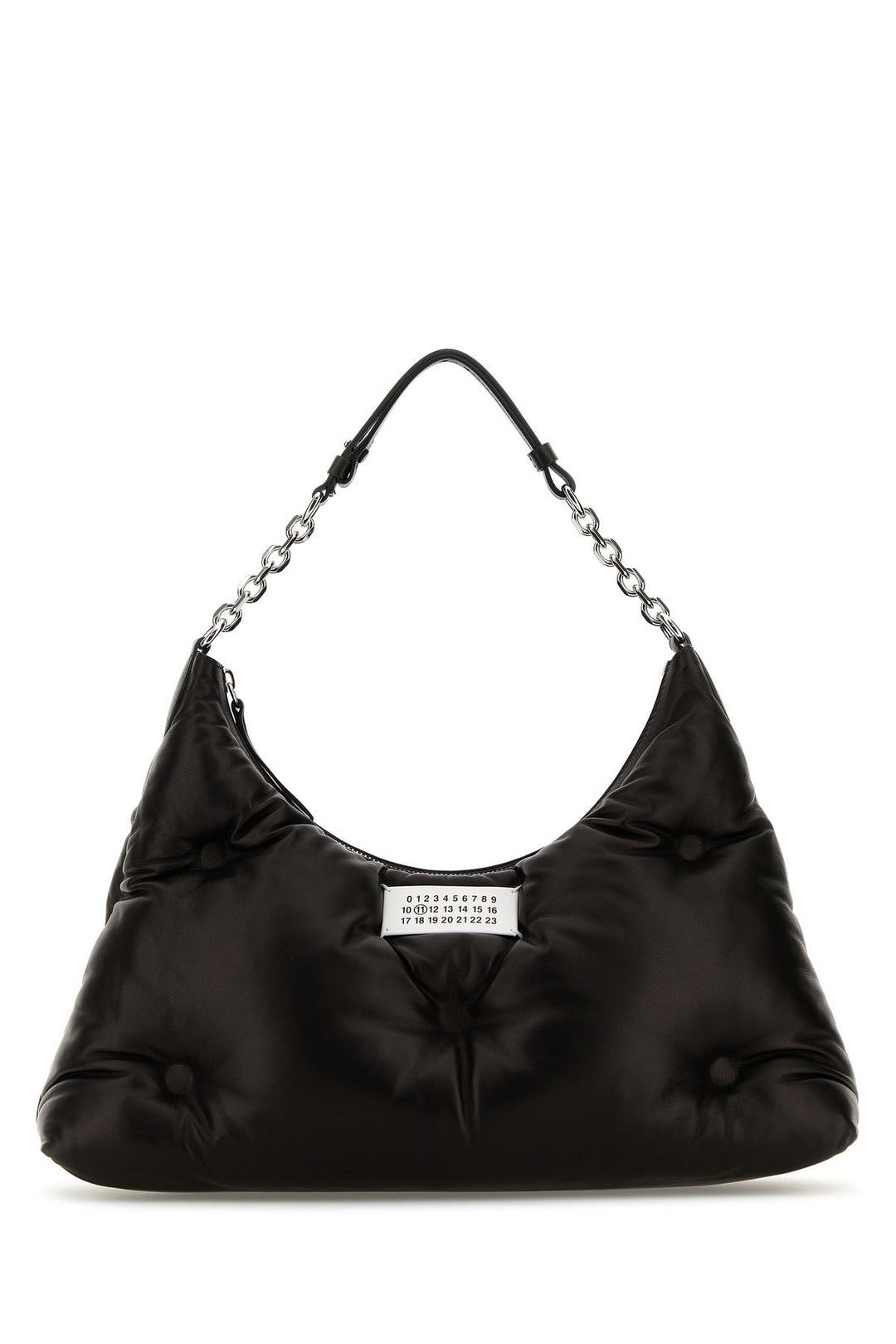 Black nappa leather medium Glam Slam Hobo shoulder bag