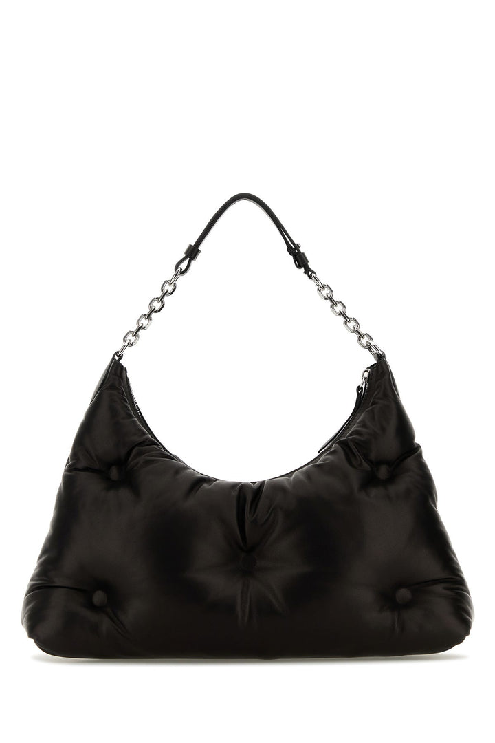 Black nappa leather medium Glam Slam Hobo shoulder bag