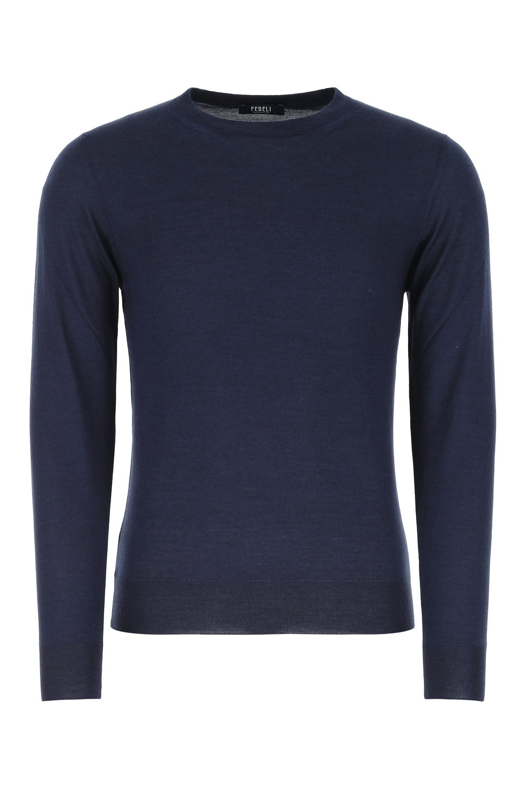 Dark blue cashmere blend sweater