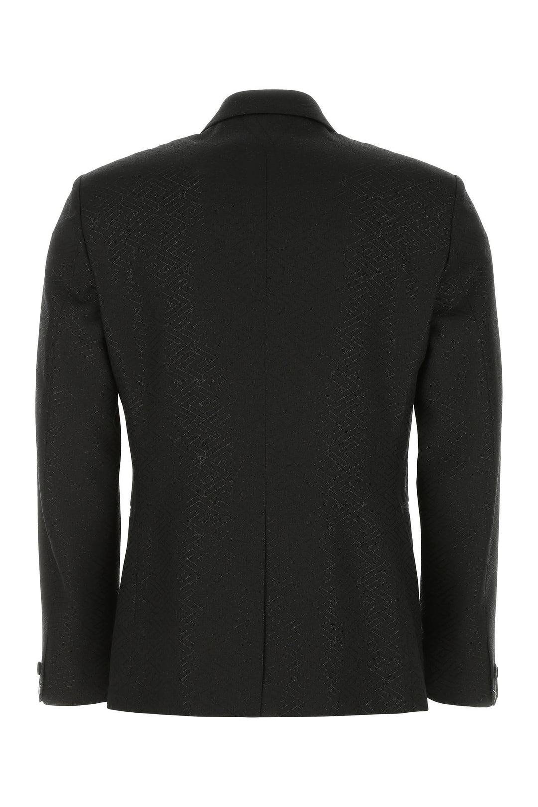 Black wool blend blazer