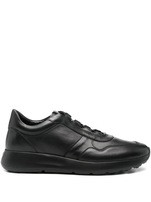 Red Dot Leather Sneakers