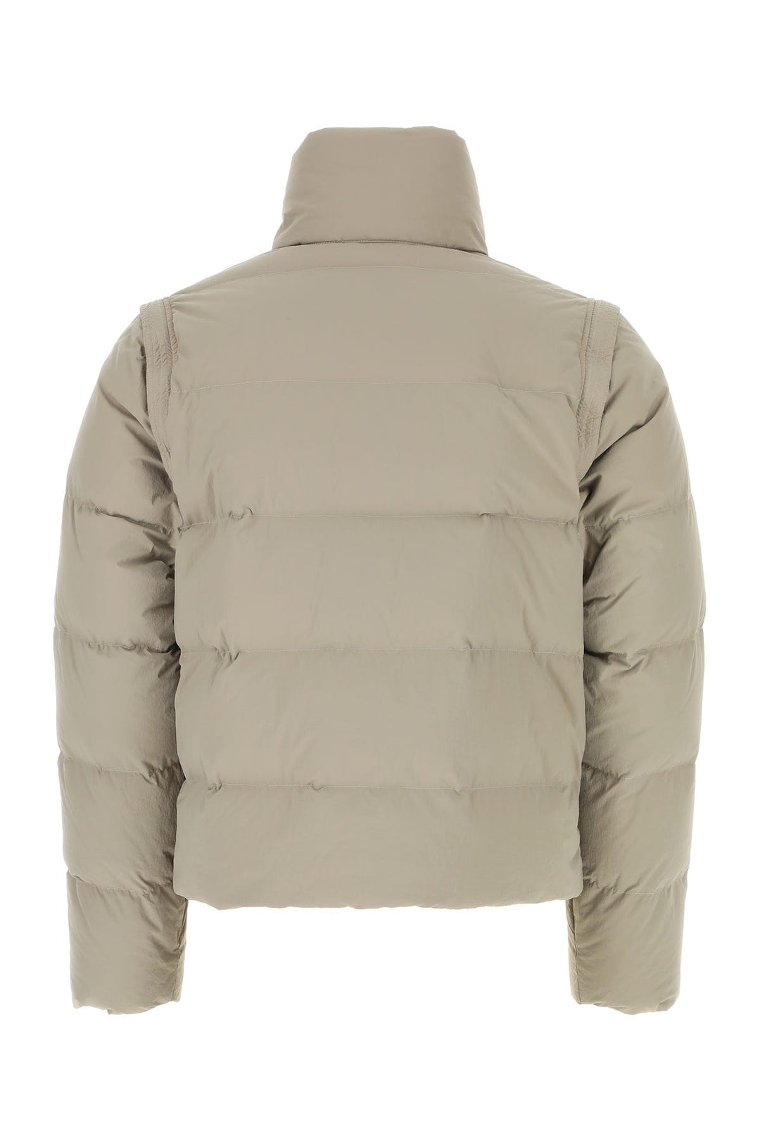 Dove grey nylon Austral down jacket